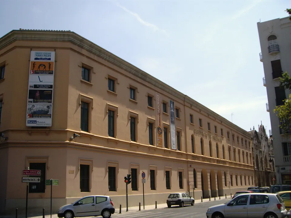 Exterior of Centre Cultural la Beneficència, where L'ETNO is located, in Valencia.